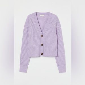 H&M Lavender Cardigan